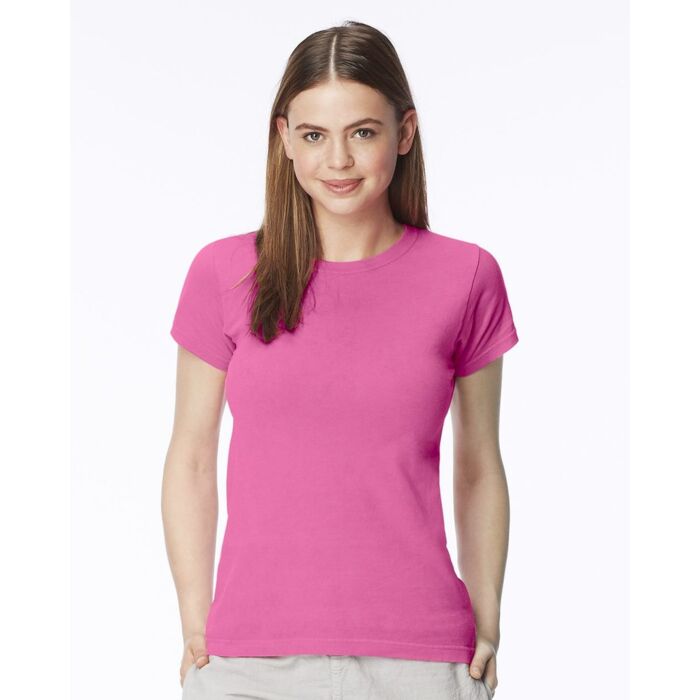 Garment-Dyed Women’s Midweight Cotton T-Shirt Thumbnail