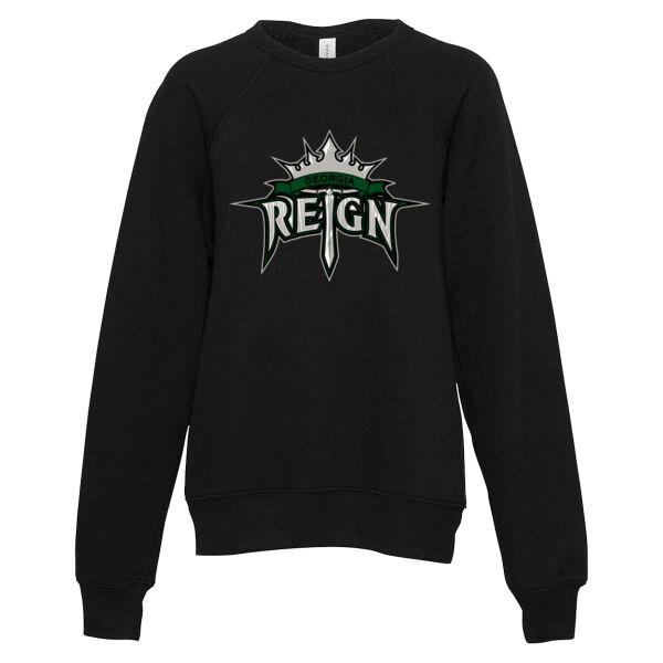 Reign Softball - Youth Sponge Fleece Crewneck Sweatshirt Thumbnail