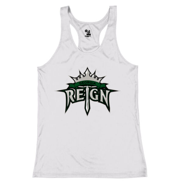 Reign Softball - Girls’ B-Core Racerback Tank Top Thumbnail