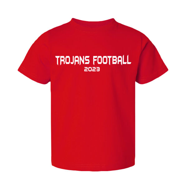 Trojan Football_6U_Football - Toddler Fine Jersey Tee Thumbnail