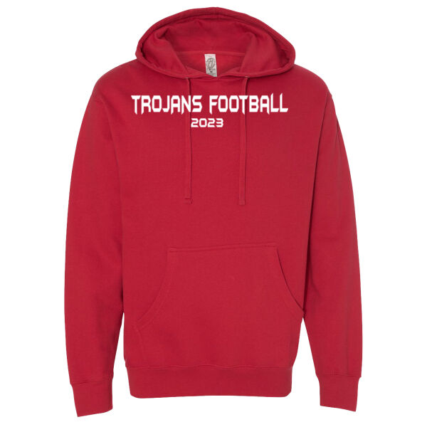 Trojan Football_6U_Football - Midweight Hooded Sweatshirt Thumbnail