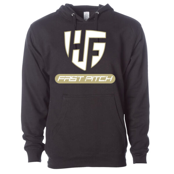 HF Fast Pitch - Midweight Hooded Sweatshirt (Adult) Thumbnail