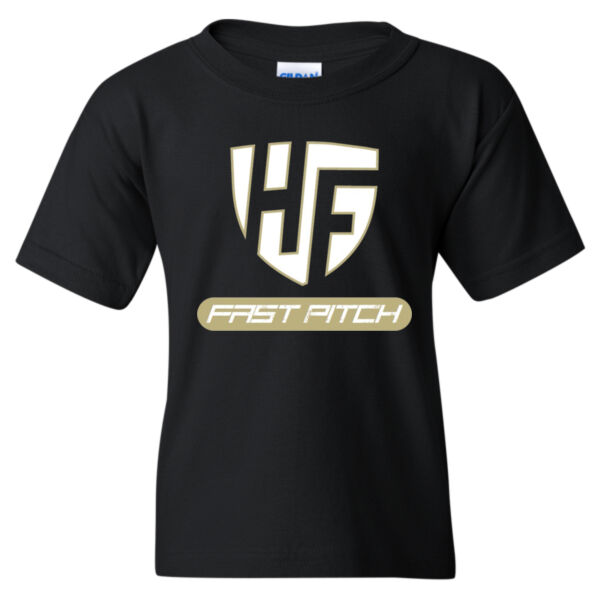 HF Fast Pitch - Heavy Cotton™  T-Shirt (Youth) Thumbnail