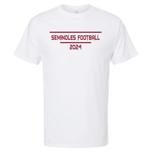 Seminoles Football - Gold Soft Touch T-Shirt (Adult) Thumbnail