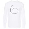 Gold Soft Touch Long Sleeve T-Shirt (Adult) Thumbnail