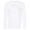 Gold Soft Touch Long Sleeve T-Shirt (Adult) Thumbnail