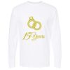 Gold Soft Touch Long Sleeve T-Shirt (Adult) Thumbnail