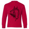 Authentic Cotton Long Sleeve T-Shirt (Youth) Thumbnail