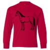Authentic Cotton Long Sleeve T-Shirt (Youth) Thumbnail