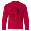 Authentic Cotton Long Sleeve T-Shirt (Youth) Thumbnail