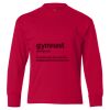 Authentic Cotton Long Sleeve T-Shirt (Youth) Thumbnail