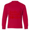 Authentic Cotton Long Sleeve T-Shirt (Youth) Thumbnail